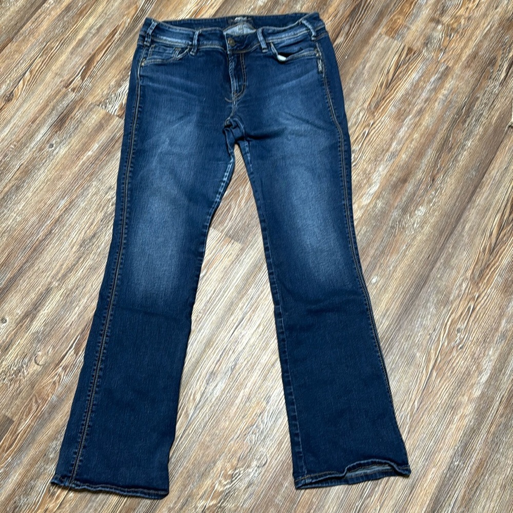Silver jeans